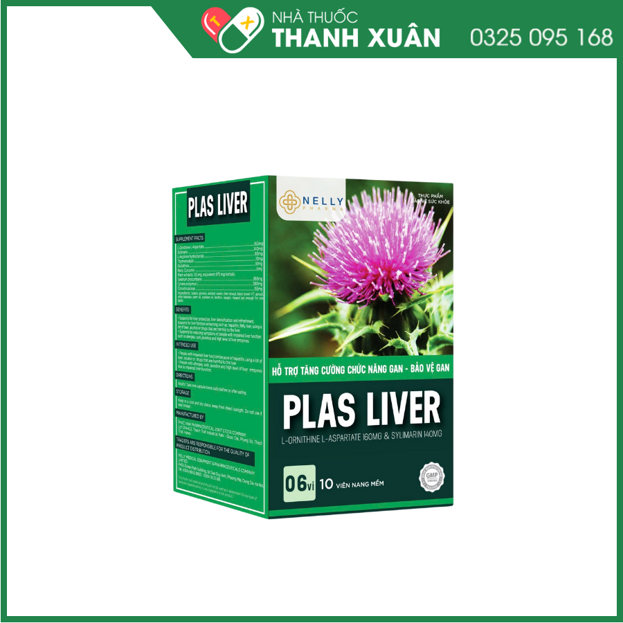 Bổ gan Plas Liver – Bảo vệ gan và tăng cường chức năng gan
